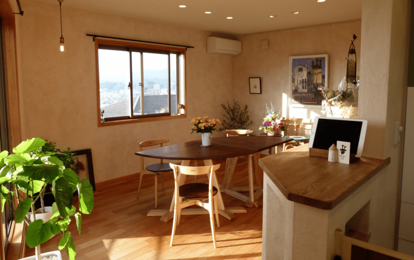 店舗併用住宅としてリノベーションされたI様店舗の内観 店舗併用住宅としてリノベーションされたI様店舗の内観